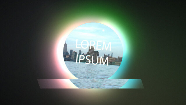 Eclipse Light Glow Slideshow 28 1:1 16:9 9:16