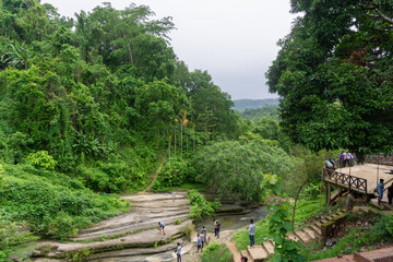 Shoilo Propat is a natural waterfall in Bangladesh. It is well known in Bandarban. The water is clear and cold. Bandarban in Bangladesh is an attractive natural destination for tourists.