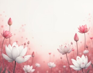 Obraz premium Blooming Flowers in Vibrant Colors, Capturing the Beauty and Elegance of Nature