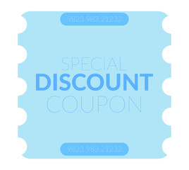 Coupon, Special discount coupon