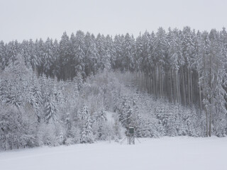 Feld und Wald, Winter