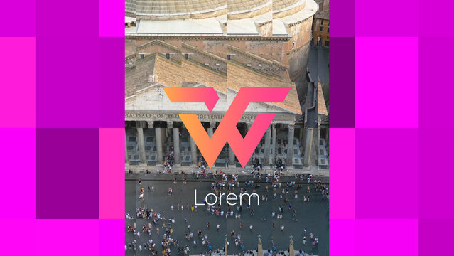 Modern Tech Horizontal Vertical Slideshow 29 1:1 16:9 9:16