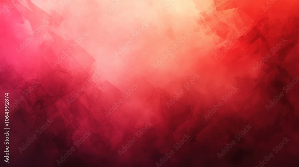 Poster abstract gradient background with shades of red and pink, suitable for design and art projects.