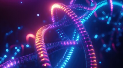 Abstract Neon Lights