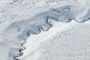 Gletscher in den Walliser Alpen