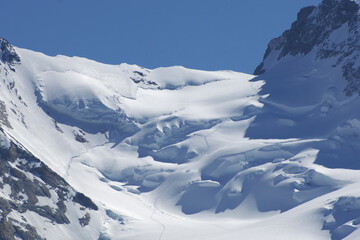 Schnee, Alpen, Walliser Alpen,  Schweiz
