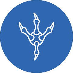 Eagle Talon Print line circle icon