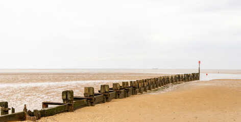 Sand Barriers Typically Seen Along Beach Locations To Prevent Large Sand Movement Occurring
