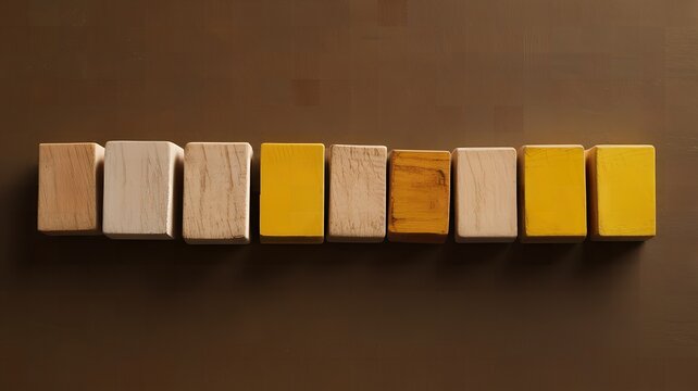 the word learn wooden pieces for latters