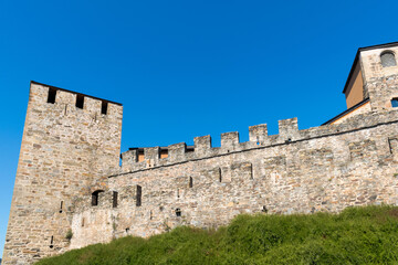 Obraz premium Templar castle of Ponferrada. Castilla y Leon - Spain