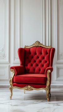 Red royal chair sale