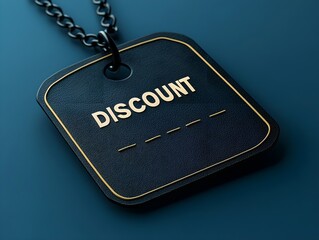 Sale label with special offer for discount