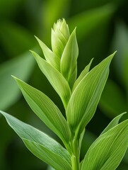natural macro shot detail background blurred scene enhancing the intricate details of flora, Photorealistic
