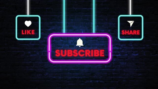 Youtube outro video thanks for watching like share comment subscribe animated animation text