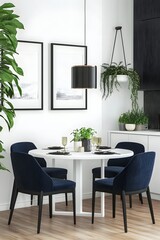 Fototapeta premium Nordic style living room