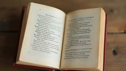 A small pocket book contains a romantic novel that evokes mindfulness and calmness in its readers through a gentle story