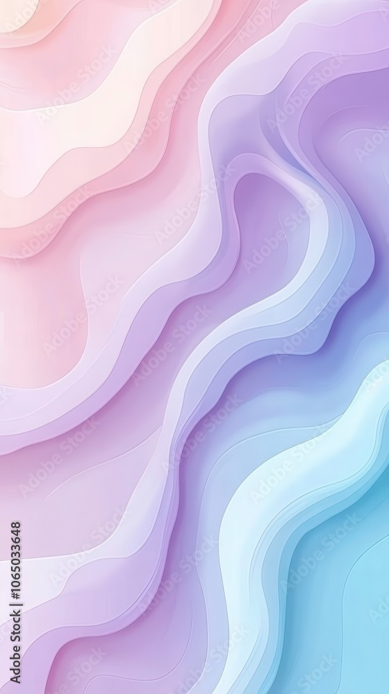 Poster create stunning colorful fluid abstract patterns with bold outlines