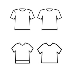 Fototapeta premium t shirt templates