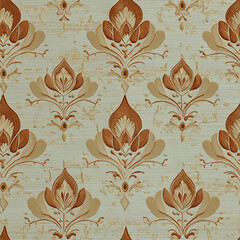 ikat seamless pattern