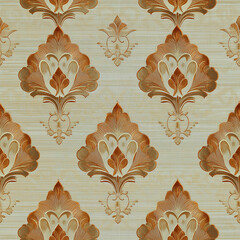 ikat seamless pattern