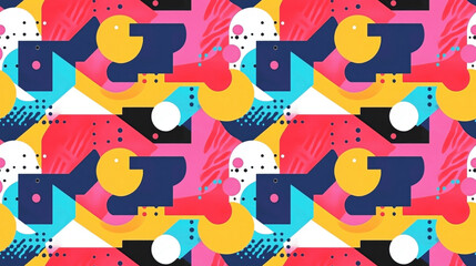 Cool abstract texture with vibrant colors and geometric shapes perfect for modern design projects wallpapers and textiles