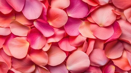 Obraz premium Vibrant pink rose petals background texture