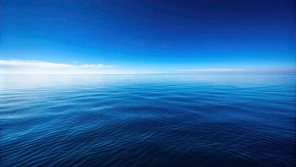 Obraz premium Blue horizon stretching off to infinity, horizon, blue, infinity, sky, peaceful, serene, endless, vast, landscape, tranquil