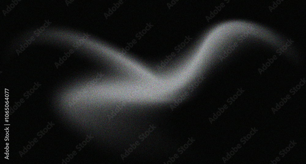 Wall mural abstract dark brown on black grainy background with empty space for design