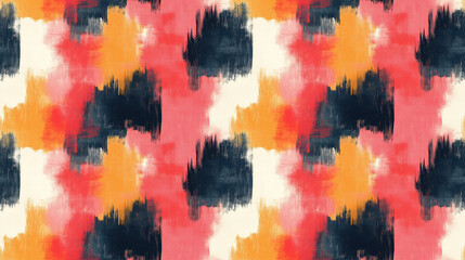 Obraz premium Seamless brushed painted abstract background pattern for creative design projects
