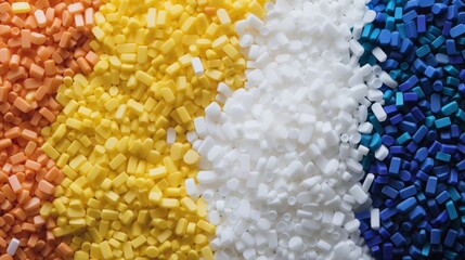 Polyethylene Terephthalate plastic polymer granules