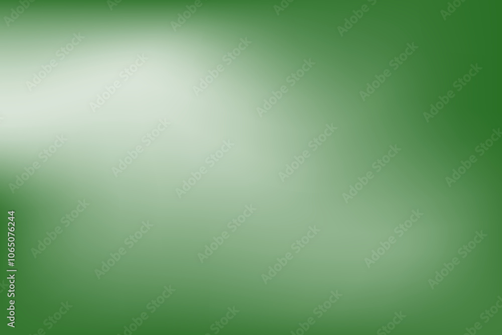 Poster abstract green blurred gradient background. green gradient background with blurred fluid shape. vect