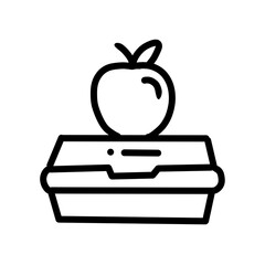 Lunch box icon