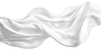 Obraz premium Soft white cloth are simple yet elegant for graphic design or wallpaper.