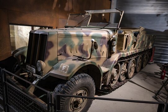 was a half-track artillery tractor in service with the Wehrmacht