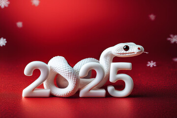 Obraz premium 2025年年賀状