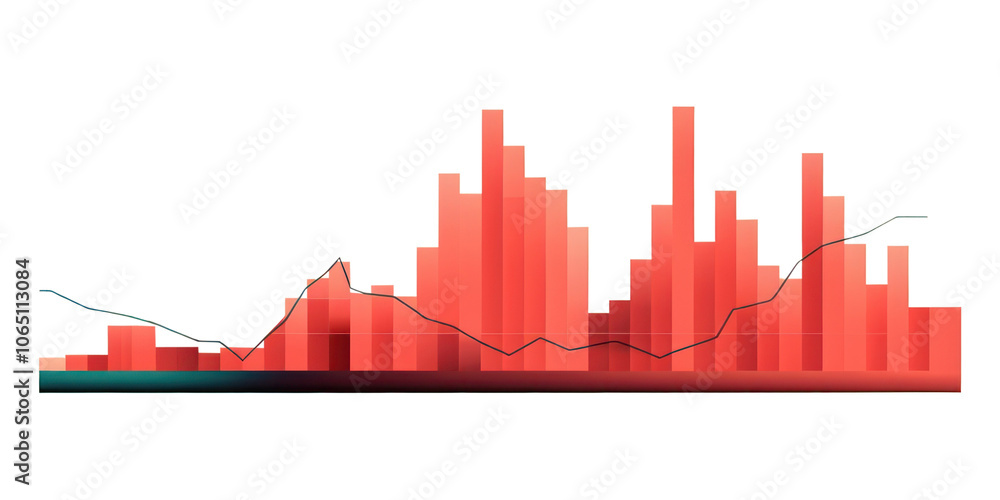 Poster png stock graph chart architecture technology.