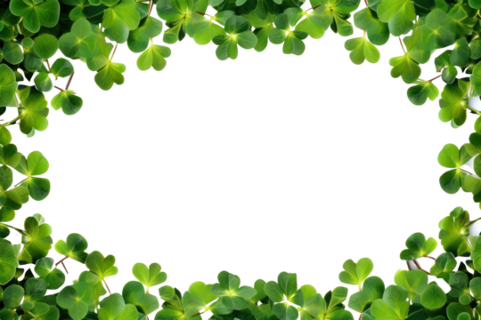PNG Clover leaf outdoors nature plant.