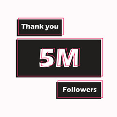 Thank you for 5m followers