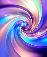 Fototapeta premium Cosmic Spiral Gradient Art