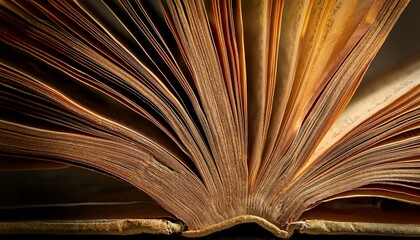 古い書物のページが持つアンティークな雰囲気のテクスチャ
