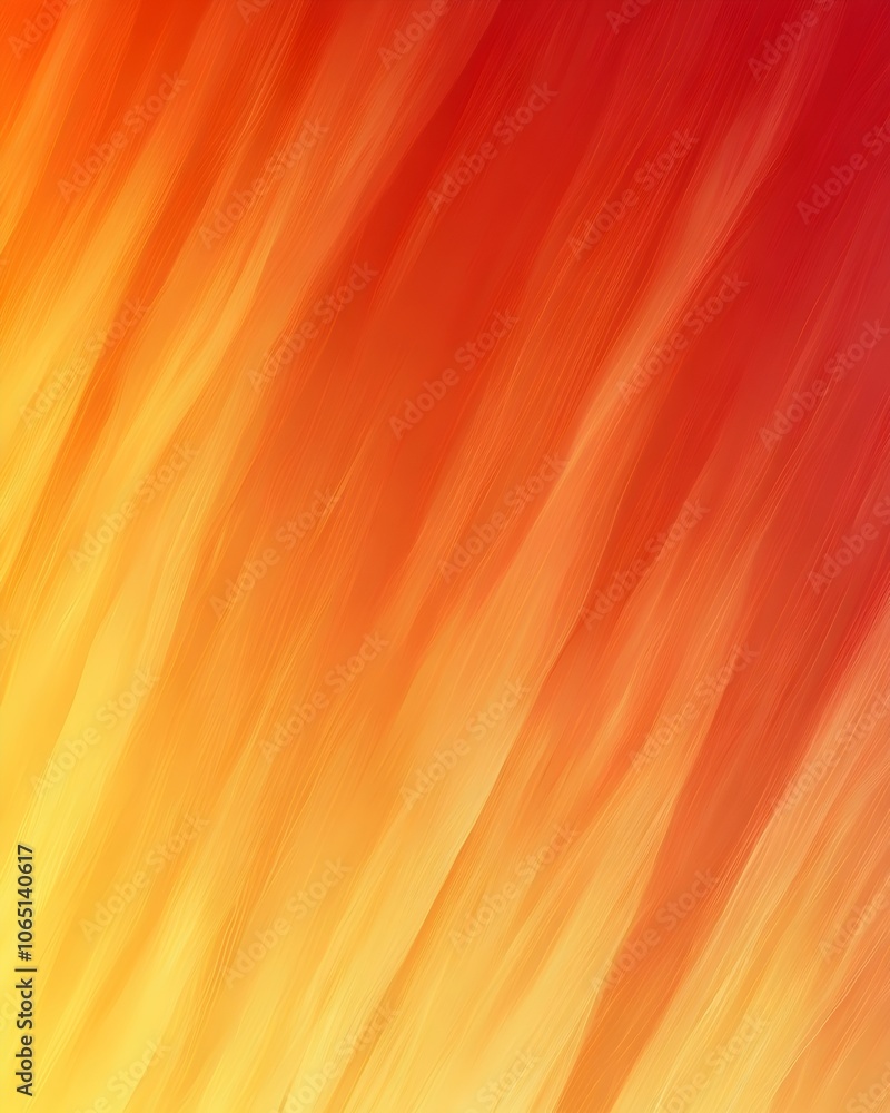 Aufkleber an abstract gradient background featuring vibrant hues of orange and red, creating a warm, dynamic a