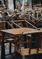 table and chairs