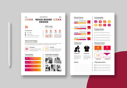 Concept Design Moodboard Templates