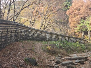 Namhansanseong Fortress, designated as UNESCO World Heritage Site in Korea