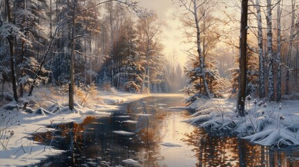 Obraz premium Winter Wonderland