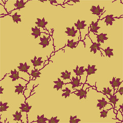 abstract, vector, monochrome, big flowers, all over textiles design, illustration digital image can be used for wrapping paper