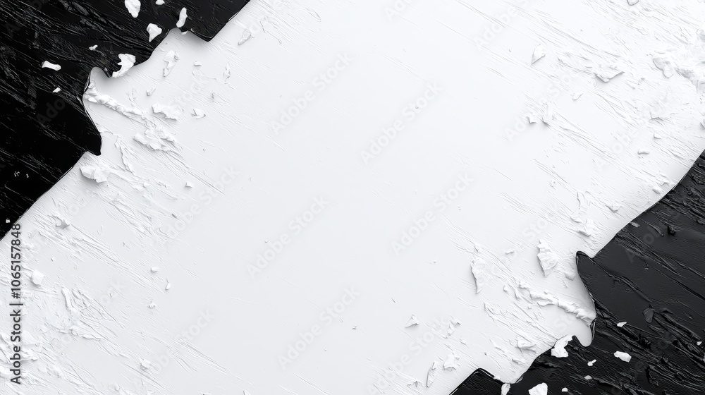 Poster create stunning abstract art using black and white paint techniques for unique visual appeal