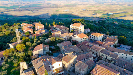 Obraz premium Castiglione d'Orcia, Tuscany, Italy.