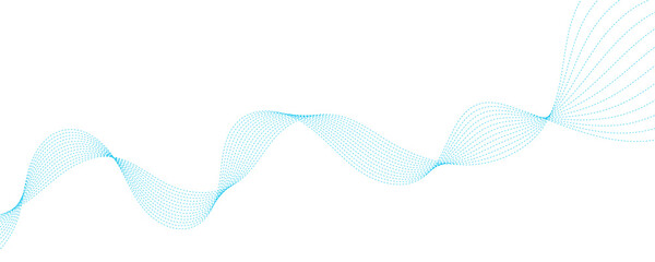 Fototapeta premium abstract blue wave background