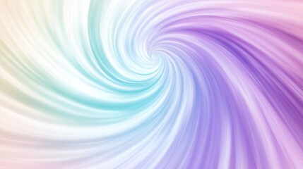 Obraz premium Abstract Swirling Rainbow